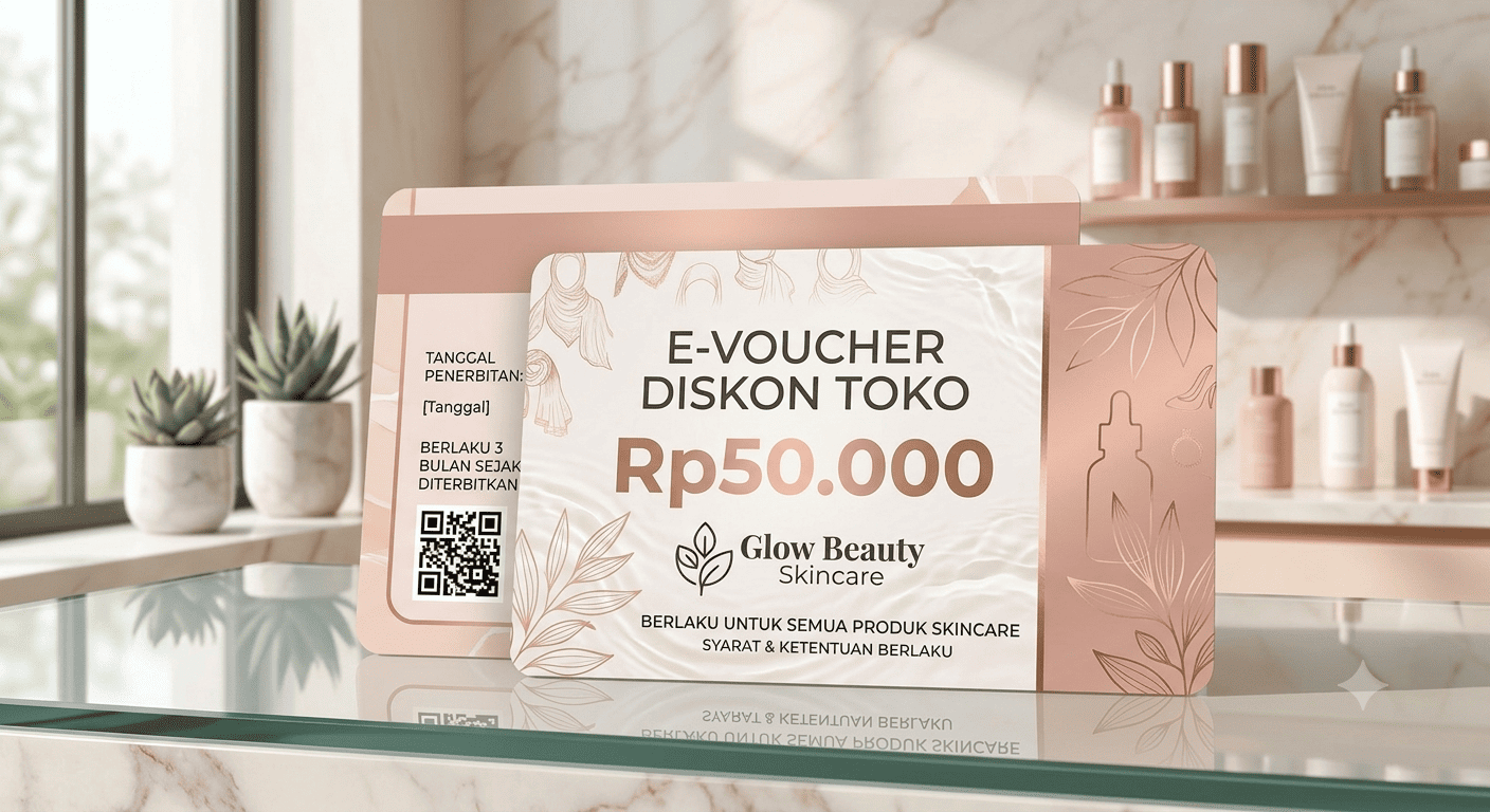 E-Voucher Diskon Toko Rp50.000